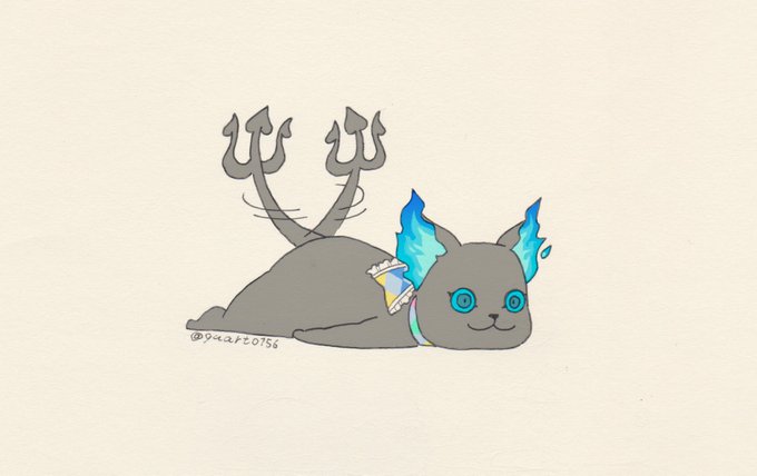 「猫 tail wagging」のTwitter画像/イラスト(新着)