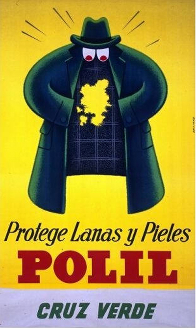 Senadoesp's tweet photo. En el lugar del gigante goyesco aparece la imagen del antipolillas #Polil, un símbolo del exterminio caracterizado por unos enormes ojos inquisitivos.

#Senado #ArteEnElSenado #SenadoDeEspaña #Arte https://t.co/lVg2k69B3l