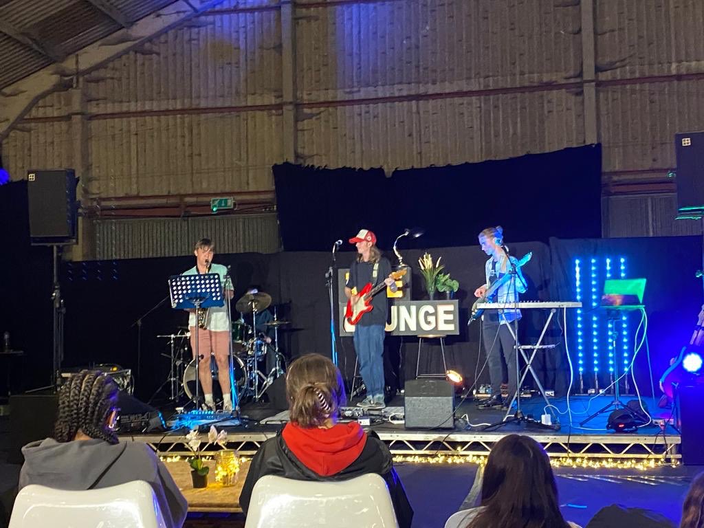 King’s guys playing at Open Mic at NewDay 2023 - 👍😊!!