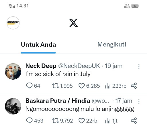 Soundsofconcert's tweet photo. @wordfangs Ada apa gerangan sih bas https://t.co/PuU4KIgrQl
