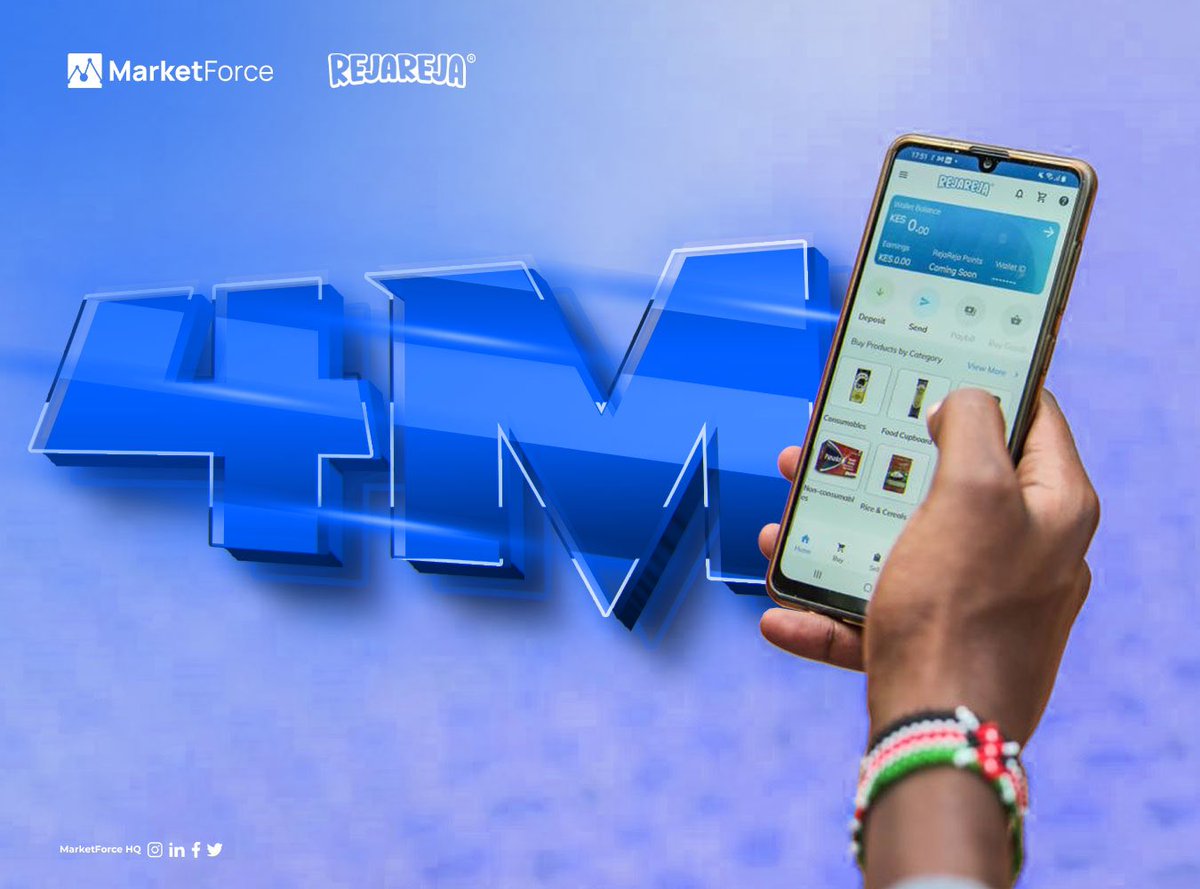 We’ve just crossed 4 Million Transactions processed through RejaReja 🥳 

Happy New Month Fam.