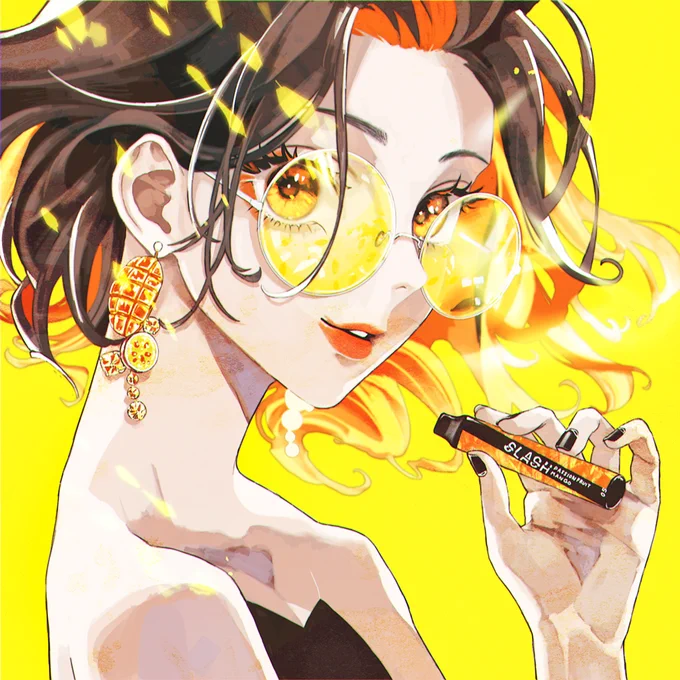 【PR】SLASH様()から持ち運びシーシャの甘くて夏らしいパッションフルーツマンゴー味をいただきました～メンソール入りですっきり! ニコチン・タールフリーで非喫煙者でも楽しめました。下記URLから送料無料クーポン取得できます↓  #slash_art #持ち運びシーシャ