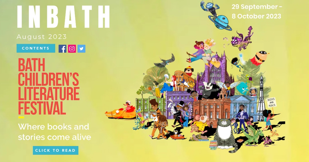 InBath's tweet photo. The August edition of InBath is now live. 

We chat to @WanPingCoombes, @farfromsaints, @iamradzi. Plus, we preview this year's @bathkidslitfest. Click the link below to read...

https://t.co/6ROucZ3bjO https://t.co/8K7VZU4yDL