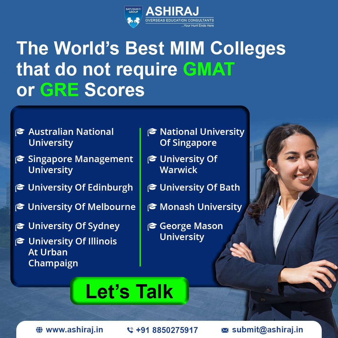 Study in World's Best MIM Universities : WhatsApp us wa.link/211v2h

Without GRE & GMAT !!!
.

#HospitalityCareer #LuxuryExperience #career #hospitality #ashiraj #overseas #overseaseducation #studyabroadlife #topuniversities #topcolleges