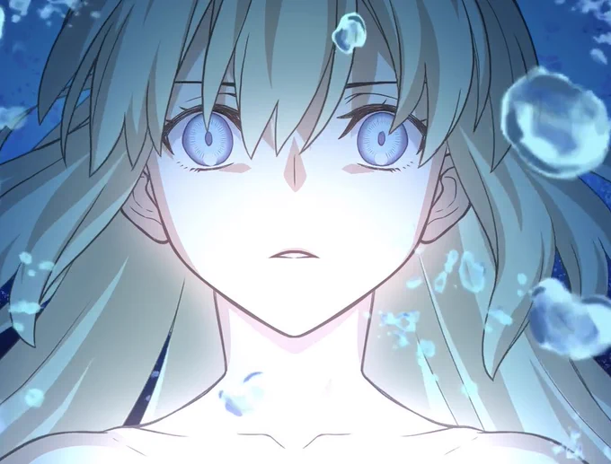 第2再臨もう一種類あったみたい上のよりほんの少し希望を持っているというか、何かに感銘を受けたような瞳に見える様な気もする 