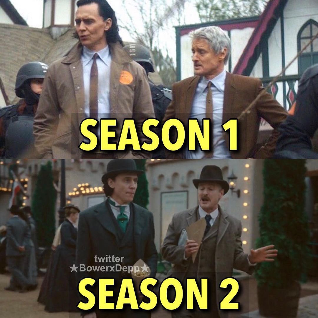 DailyLokius's tweet photo. Loki and Mobius traveling through time and the world together. literally lovers behavior https://t.co/YznAcsGSd6