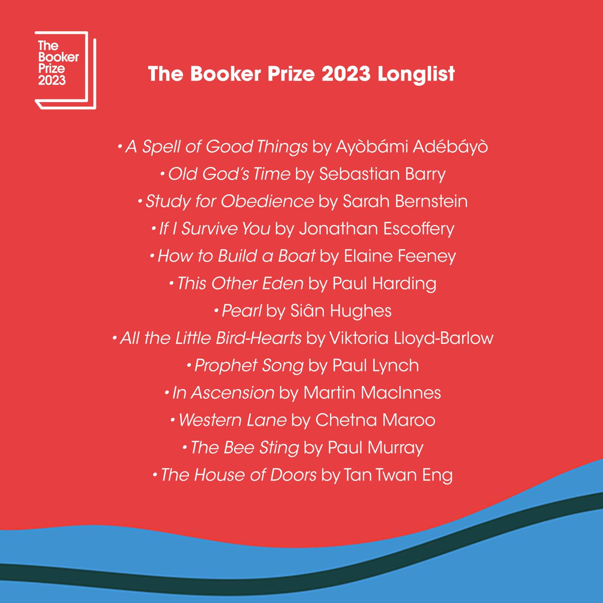 TheBookerPrizes's tweet photo. Presenting the #BookerPrize2023 longlist.
Discover the books and authors: https://t.co/0vTNpasvxq https://t.co/W6MnuDJowF