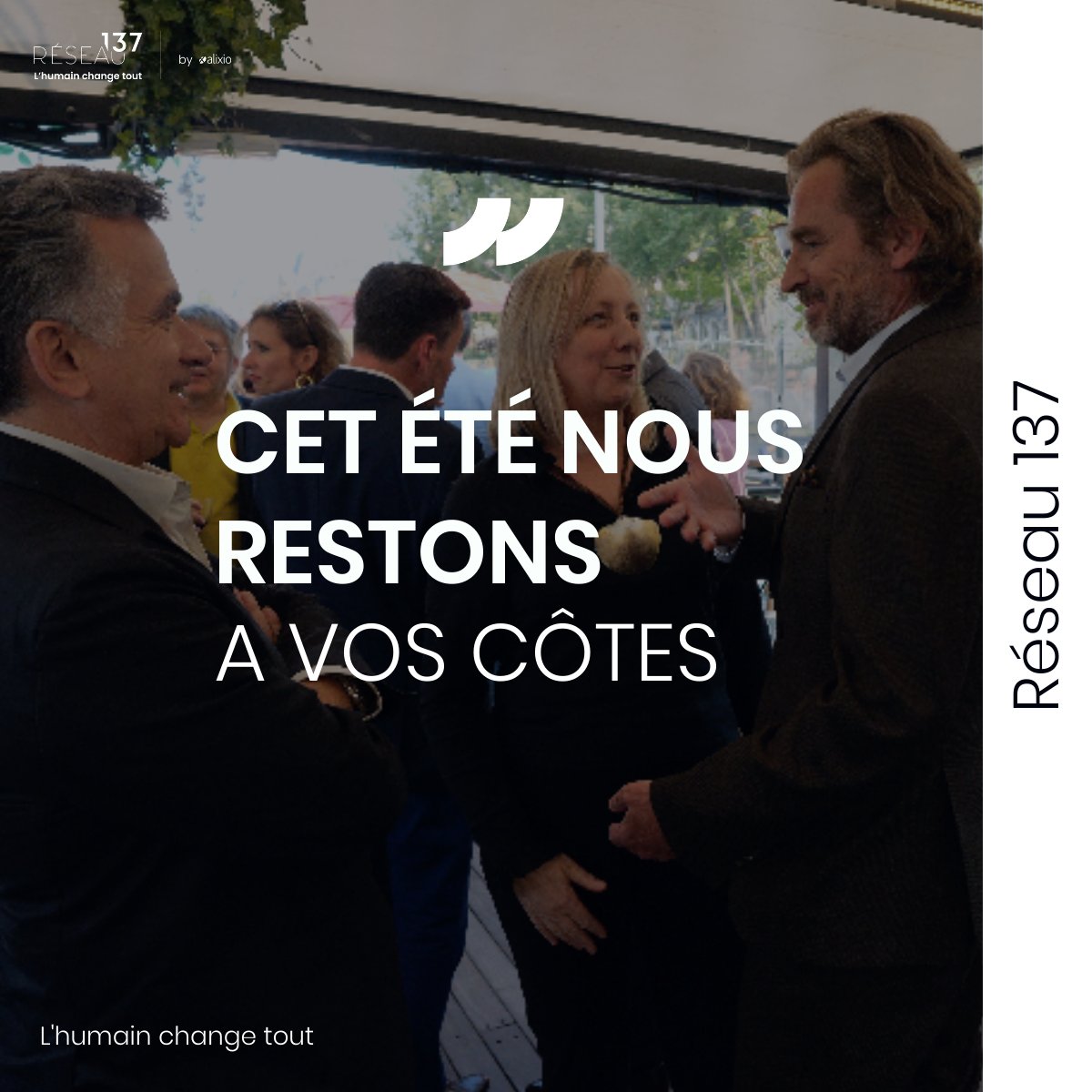 Reseau137's tweet photo. Nous sommes ouverts tout l’été !
Toute l’équipe reste mobilisée pour vous aider à préparer la rentrée !
Besoin d’un Manager de Transition ? Contactez-nous
contact@reseau137.com - 01 71 25 51 37

Bonnes vacances et bel été !
L’équipe Réseau 137 https://t.co/lE41FxoIOo