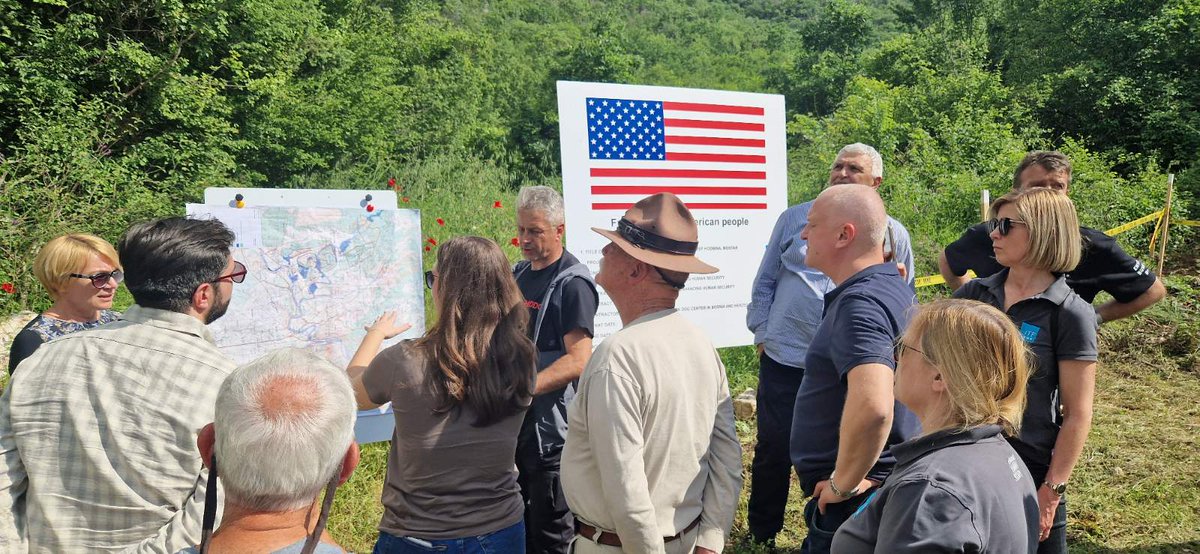 MDDC_BH's tweet photo. Thanks to funds provided by @StateDeptPM @USEmbassySJJ @StateDept🇺🇸 Land release project Hodbina in Mostar implemented through @ITFsi is in its final phase of implementation, after months of hard and intensive work of MDDC manual demining teams. https://t.co/sb1hLZgDMp
