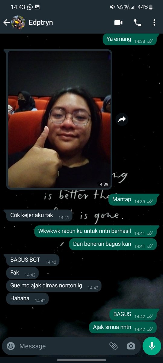 Setelah meracuni <a href="/kaniakallisia/">n</a> buat nntn #KetikaBerhentiDisini lanjut racunin <a href="/snowpink__/">2026 jadi remote worker!!</a> yg kemudian dia nangis kejer 😂  ayo smua nya tonton film barunya <a href="/umayshhhhb/">Umay</a> 🙏🏻🙏🏻🙏🏻