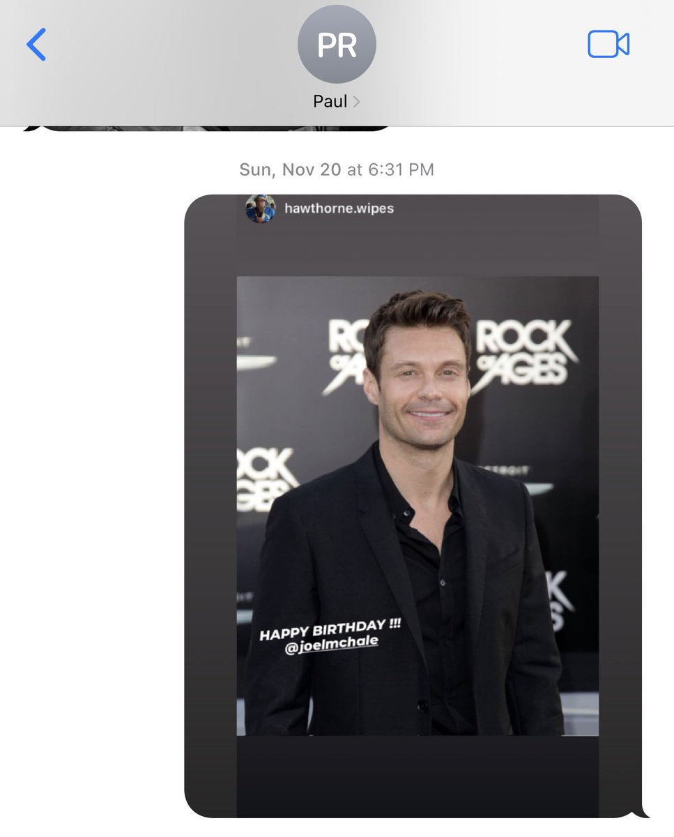 Here’s an typical incredibly hilarious birthday text from the great Paul Reubens(from my last birthday). He was absolutely everything everyone has been saying about him today. On top of all that…his care to wish a friend a timely happy birthday or happy holidays was uncanny.