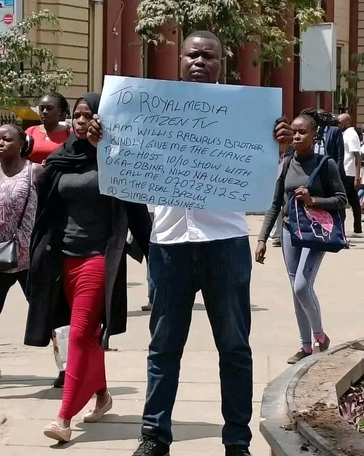 omwambaKE's tweet photo. Meanwhile Ifikie Royal Media Services and Citizen TV https://t.co/r7dHfm15ur