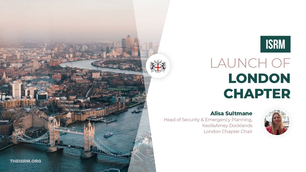 We are delighted to announce the re-launch of the London Chapter!

We are delighted to introduce Alisa Sultmane as the Chapter Chair

Read at ➡ theisrm.org/en/new-london-…