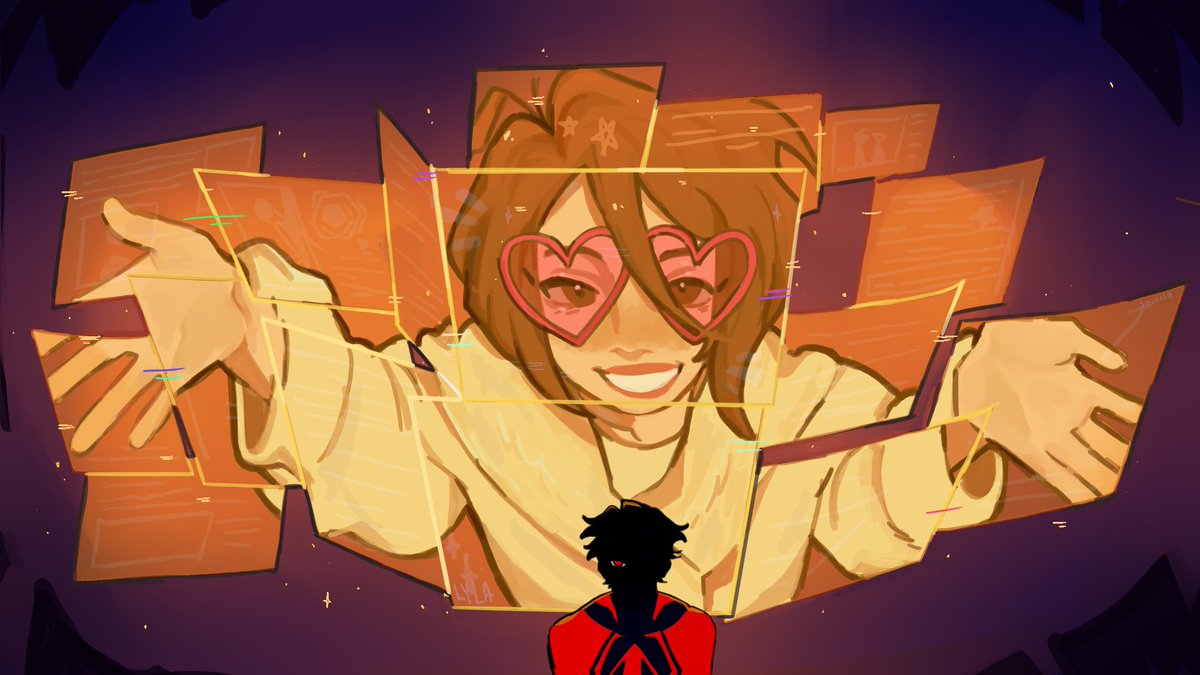SUwu159's tweet photo. ''welcome to the spider sociaty'' 
#AcrossTheSpiderVerse #SpiderVerse https://t.co/0orKGG6Bu1