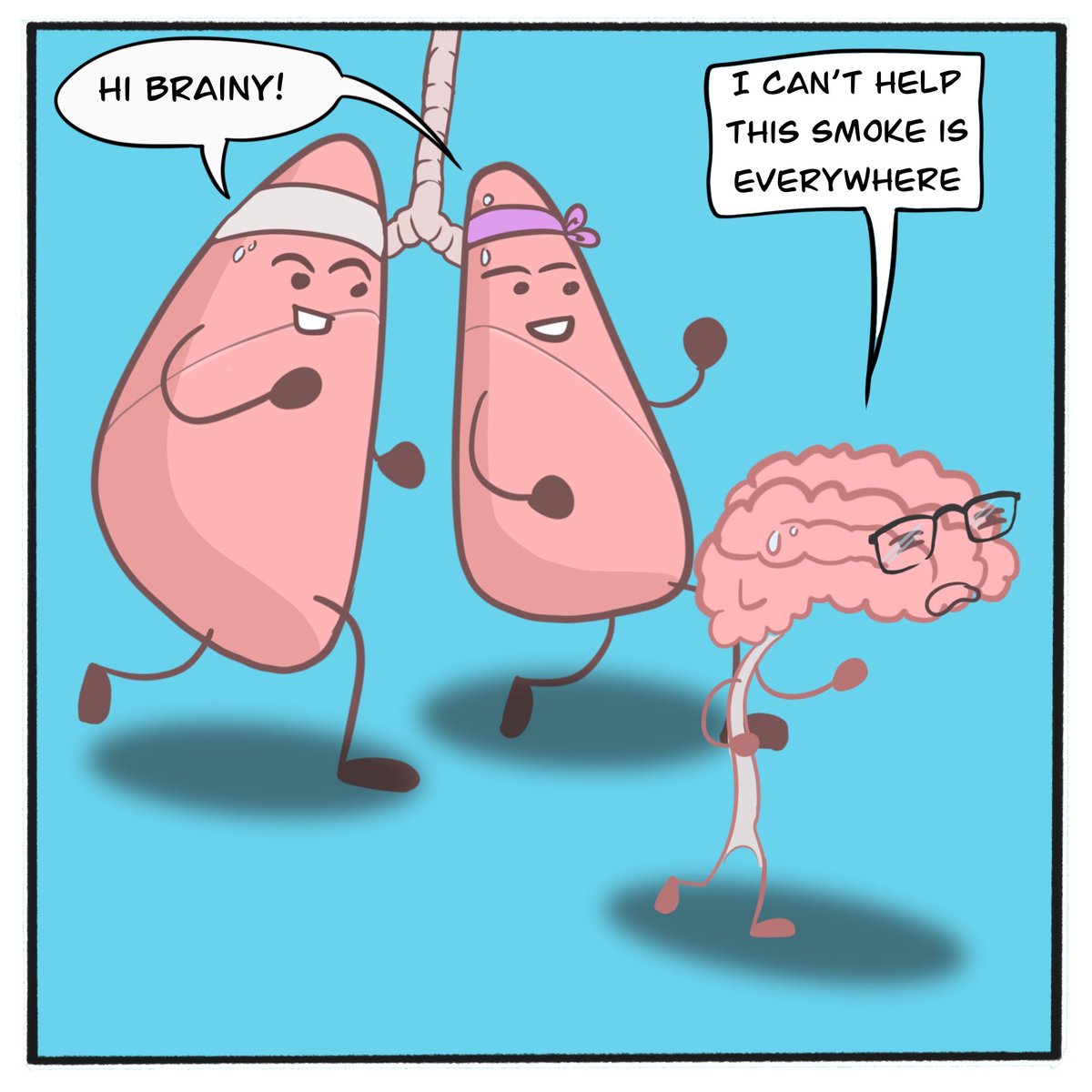sunfuelelectric's tweet photo. Every breath you take in a polluting vehicle is like a step your lungs take on a path to illness.

#SunFuel #comicstrip #ecofriendly #electricvehicle #emissionfree #pollutionfree https://t.co/OHjaEzViQH