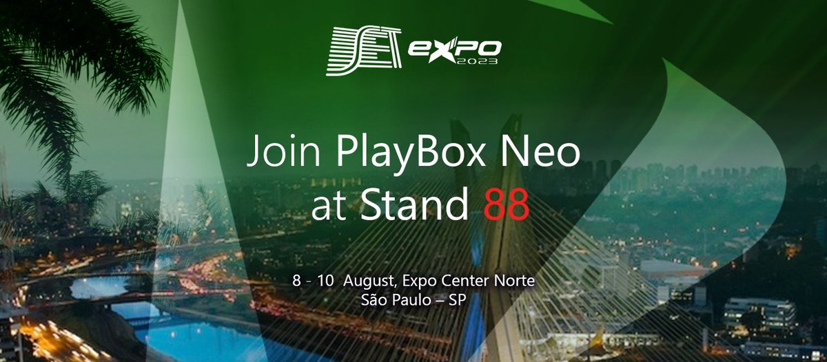 PlayBoxNeo's tweet photo. Going to #SETEXPO? Join PlayBox Neo at our partner's CIS Group stand 88 and get the latest on our industry-leading smart media solutions.
Book a meeting▶️ https://t.co/fHpr5YCMTY
#PlayBoxNeo #CISgroup #broadcast #media #broadcastingsolutions #comeseeus https://t.co/4XiCPoBcIP