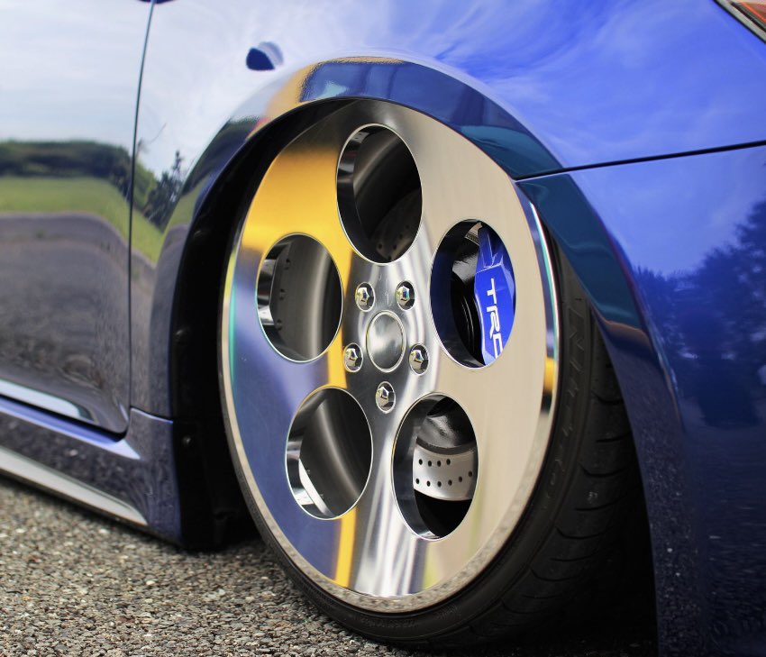 scion501's tweet image. ・何のホイールかあまり知られていない点
・この世の中に数セットしか存在しない（もう製作不可）点
・ビレットホイールな点
・パッと見、鍛造1Pに見えるが、よく見ると…な点

 #ホイールの好きな所教えて
 #sciontc    
 #サイオンtc