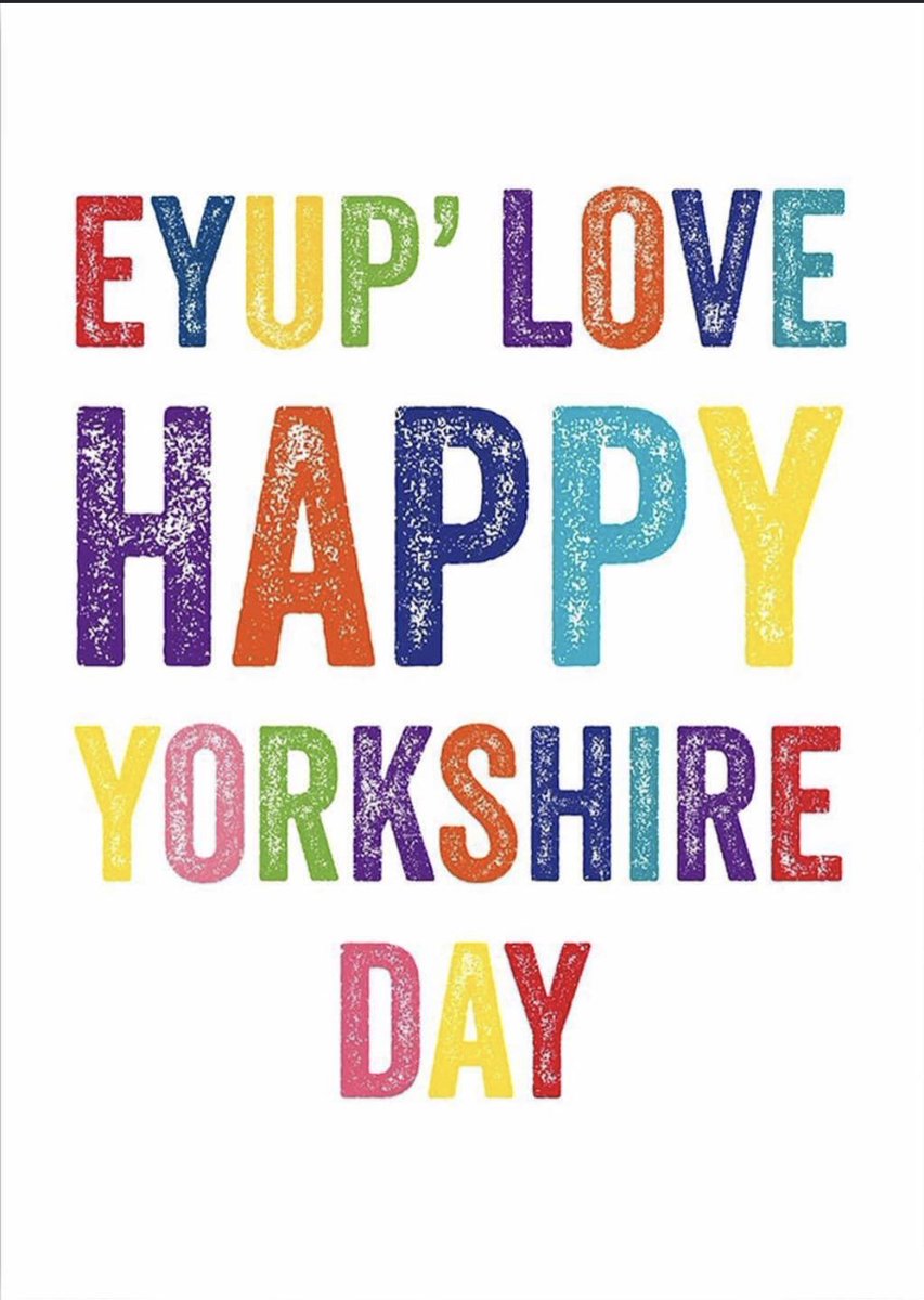 Happy Yorkshire Day from a proud Yorkshire lass 🤍
#Yorkshireday 
#Godsowncounty