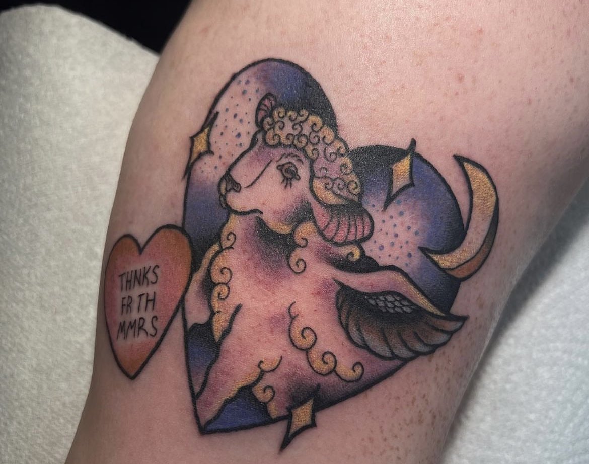 I got my <a href="/falloutboy/">Fall Out Boy</a> tattoo!!