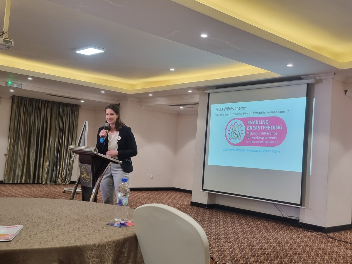 israel_hailu's tweet photo. Happening now: 2023 World Breastfeeding Week Celebration in  🇪🇹 with the Theme "Enabling Breastfeeding Making a difference for working parents" @FMoHealth @USAIDEthiopia @UNICEFEthiopia @Save_ChildrenET @SUN_EthiopiaCSO  @HiwotDarsene @RashidIftekhar @SUN_Movement. https://t.co/KG4zghOJ0t