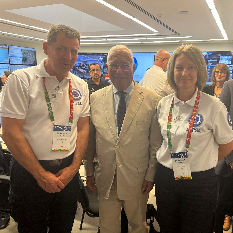EUHomeAffairs's tweet photo. 🤝 EU #PSA excited to support #WYD2023 and his holiness @Pontifex in Lisbon 🇵🇹

Proud to assist Internal Security System, the Public Security Police 👮 and cooperate with all the law enforcement agencies.

#EventSecurity #InternationalCooperation #securityEU