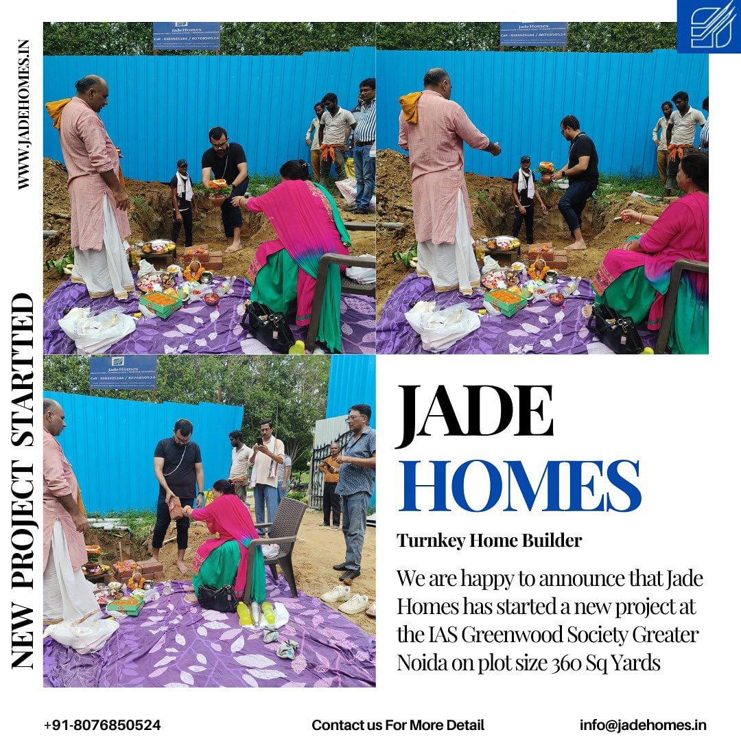 BlueJadeitte's tweet photo. We are happy to announce that Jade Homes has started another turnkey residential construction in IAS GREENWOOD SOCIETY GREATER NOIDA With great passion and expertise, we embark on this journey to build a beautiful and happy home for our client.
#homedesign #homeconstruction https://t.co/46i2JU2Dc4