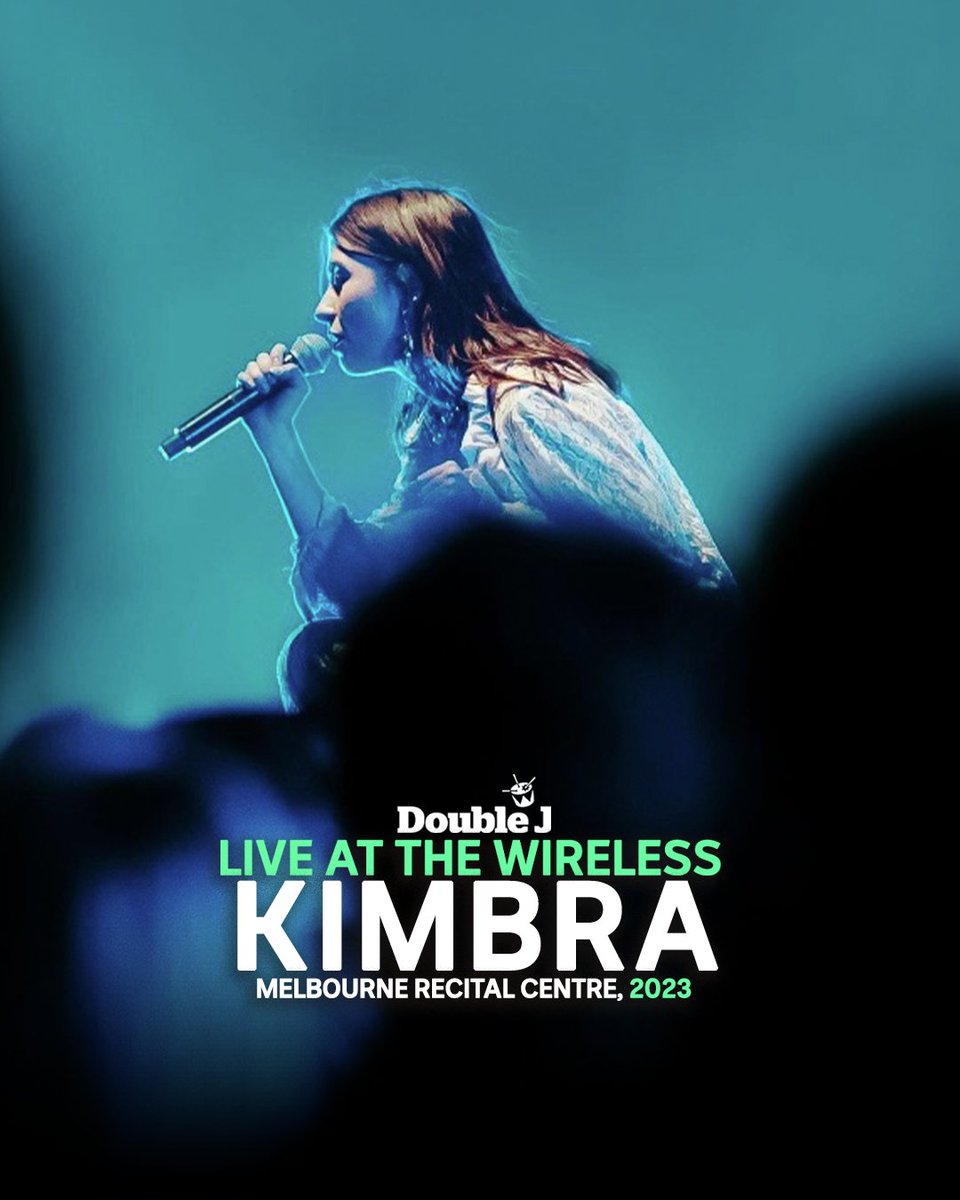 This week on Live At The Wireless, we've got a brand new set from Kimbra recorded in June this year. Live At The Wireless, Tuesday at 6pm on Double J or any time after via the ABC listen app.