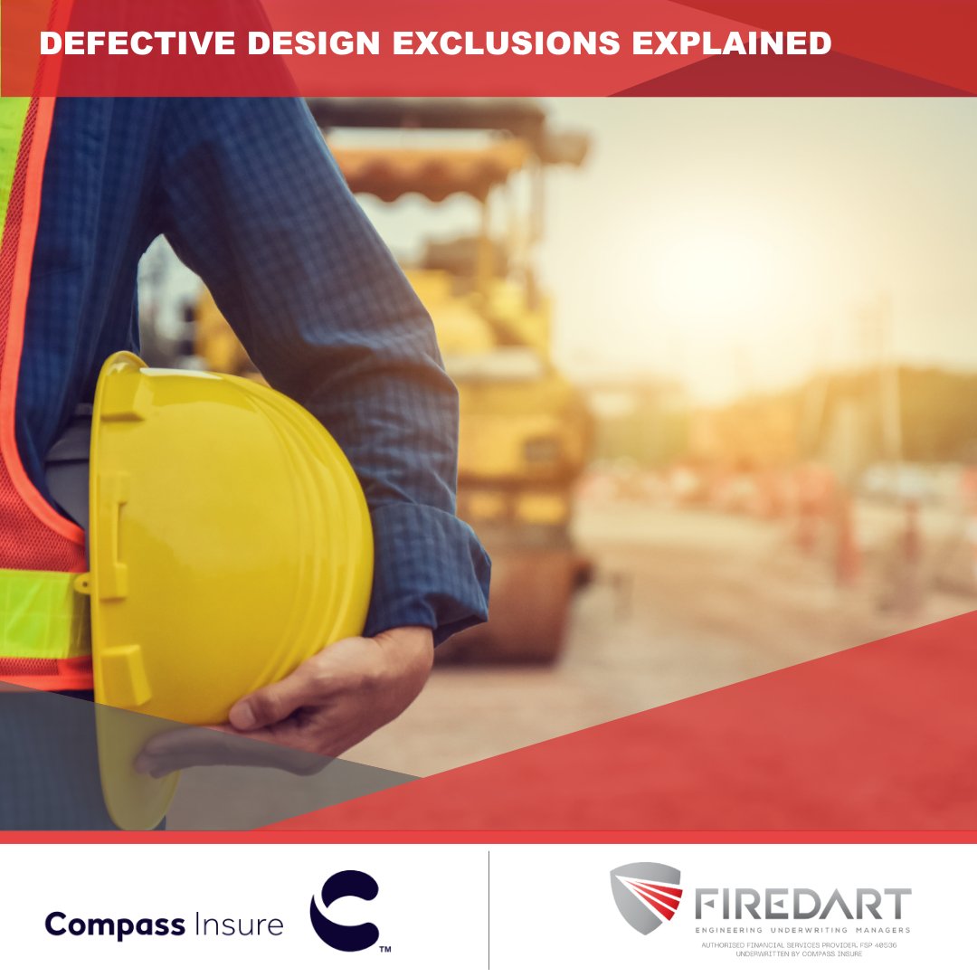 CAR policies exclude losses from design issues. Get professional liability insurance like professional indemnity or errors and omissions insurance to cover design-related risks. Mitigate risks with reputable professionals and thorough reviews. 

#CARpolicies #CoverageSolutions