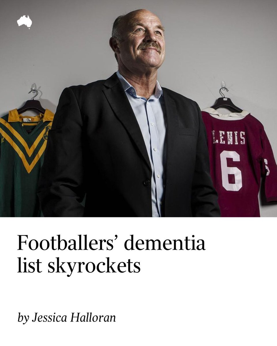 australian's tweet photo. Leading sports neurologist Rowena Mobbs has revealed she is treating more than 40 rugby league players for brain injuries: https://t.co/DqSAjAqHdg https://t.co/85PufCX9Gt