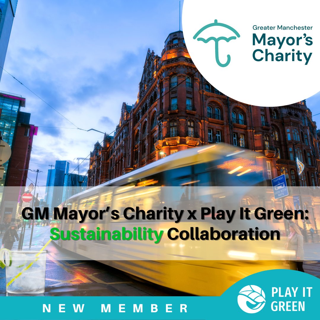 PlayItGreen2's tweet photo. ๐ Exciting News! ๐
We are thrilled to announce that the @GMMayorsCharity has officially become a part of the Play It Green community! ๐๐ฟ
Read more ๐ https://t.co/c3sUskjznv
#PlayItGreen #GreaterManchesterCharity #CommunityImpact #Sustainability #HomelessnessSolution https://t.co/DGS1FnqsCj