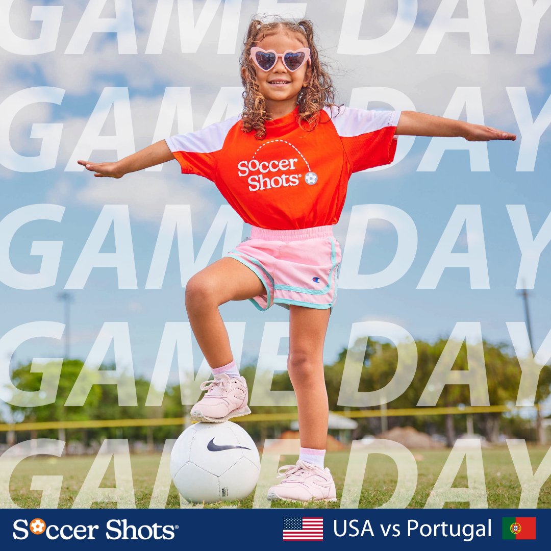 8/1/23

We believe in you, USA! 🇺🇸⚽

USA vs Portugal
3:00am ET/12:00am PT
.
.
.
.
.
#soccershots #soccer #kidssoccer #youthsoccer #toddlersoccer #soccermom #soccerdad #summersoccer #soccerforkids #sportsforkids #kidssports #summer #kidsactivities #womenssoccer #teamusa...