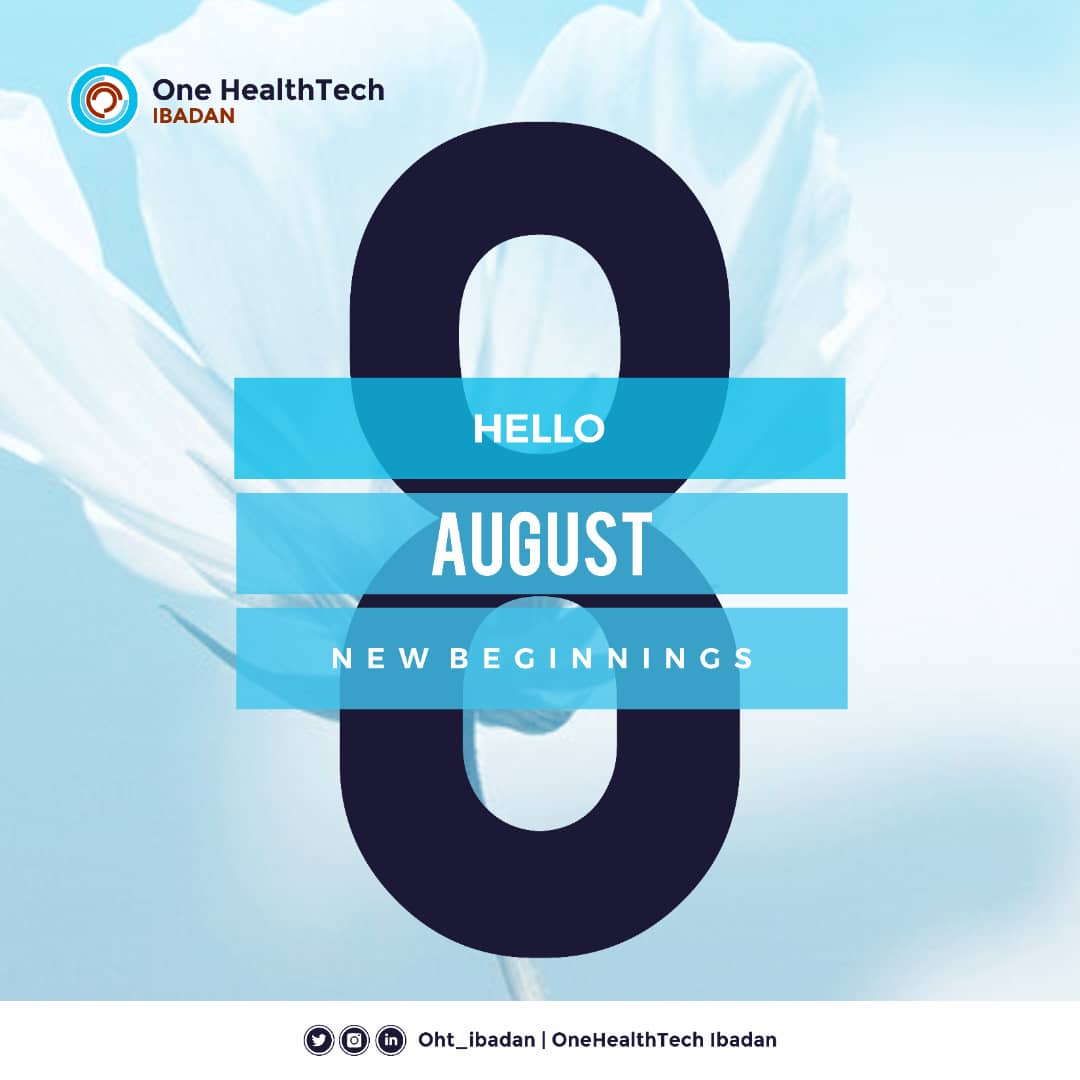 Happy new month form all us at <a href="/OHT_ibadan/">One HealthTech Ibadan</a>.

Cheers to a productive month ahead!!

#ohtibadan #healthtechinnovators