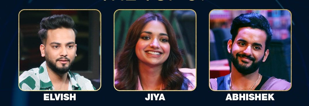 DakshTi80278995's tweet photo. Top 3 Of Big Boss OTT2? 

Like👍 Agree
Retweet♻ Disagree

#Abhisha #Abhiya #Elvisha #Fukralnsaan #ElvishYadav #PoojaBhatt #ManishaRani #JiyaShankar #BigBossOTT2 #BBOTT2  #AbhishekMalhan #SalmanKhan https://t.co/W8f94jumTo