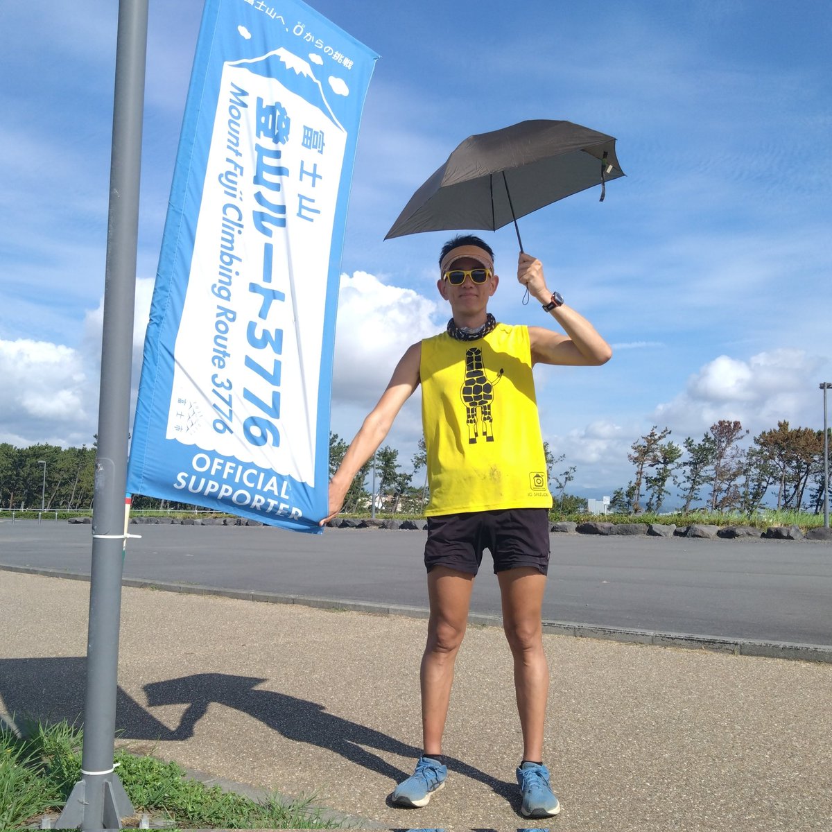 RunningGiraffe_'s tweet photo. 無事に完走できました🦒
#ゼロ富士X-1 https://t.co/RgfByqCAtR