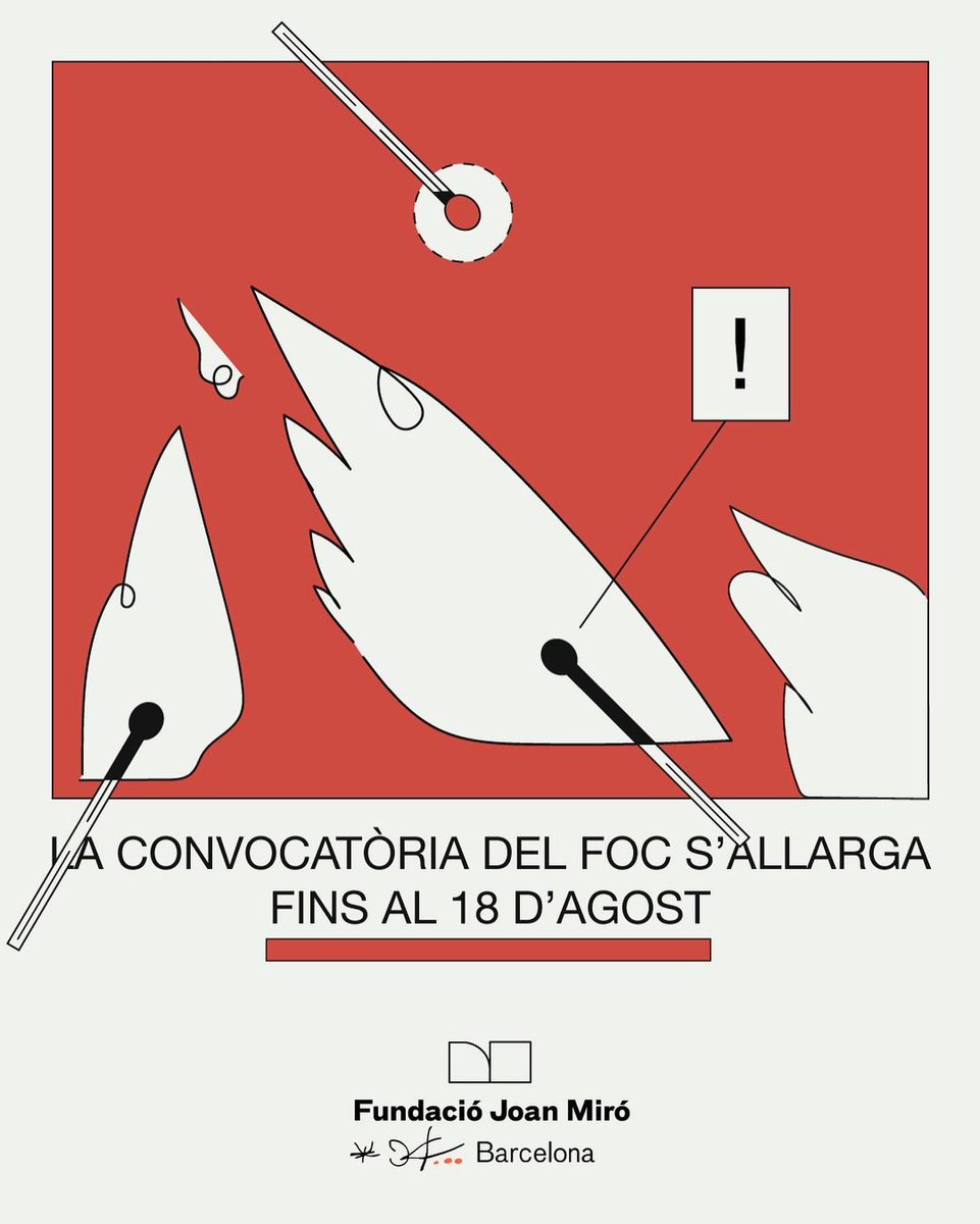 fundaciomiro's tweet photo. 💡 Tens una proposta creativa i la vols presentar a #Lluerna?

1️⃣ Omple el formulari: https://t.co/K1dGdtEMPr
2️⃣ Envia´l amb article a lluerna@fmirobcn.org
3️⃣ Ho compartirem a Instagram i al web de #Lluerna
4️⃣ Seleccionarem 5 propostes que es presentaran a la #FundacióMiró https://t.co/y7cqeO8glq
