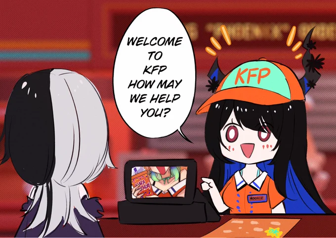 She works there #RavenCrafts