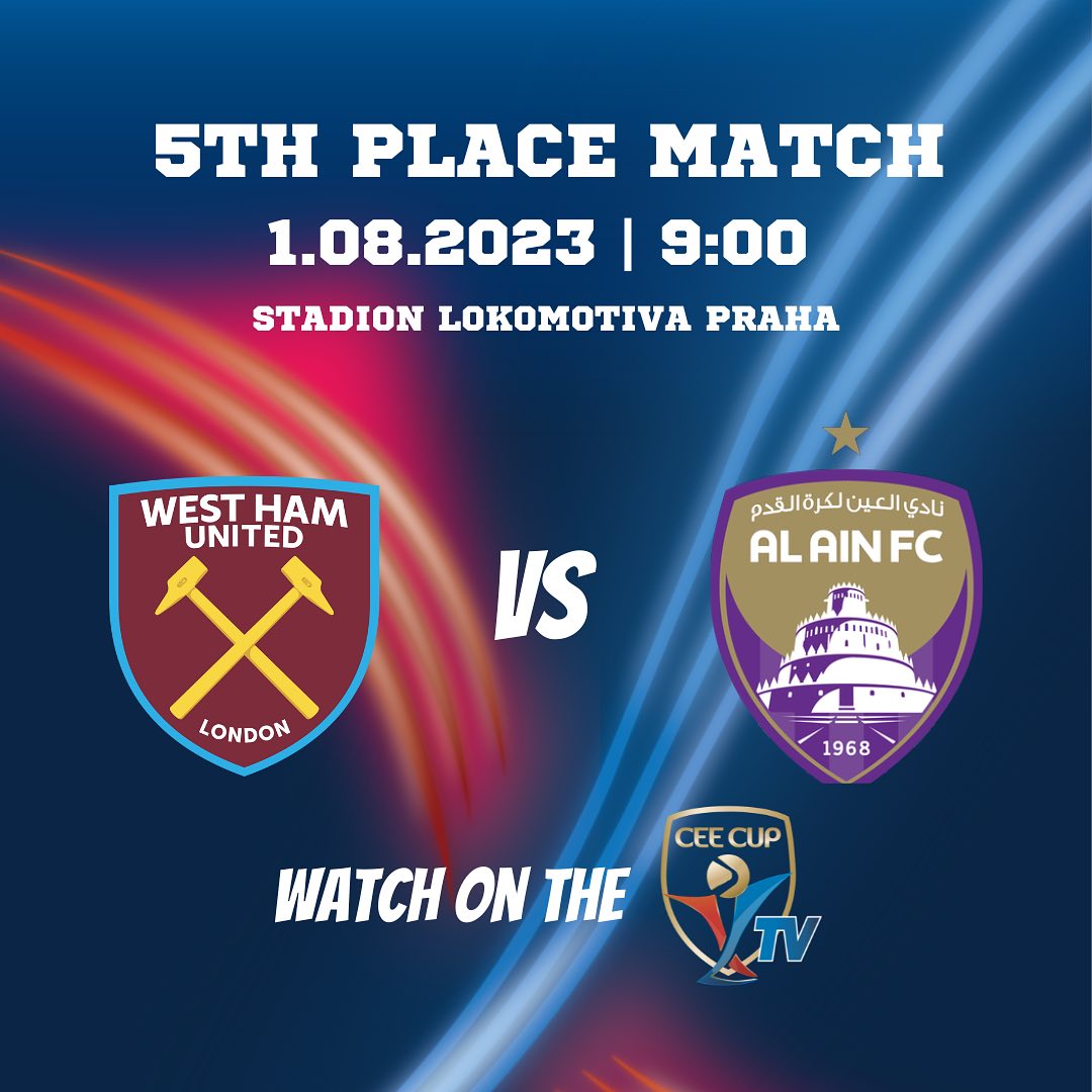 ⏱ SECOND HALF STARTS!

<a href="/WestHam/">West Ham United</a> 🆚 <a href="/alainfcae/">نادي العين</a> 1-1!

📺 Watch the match live on the ceecup.tv ➡

#CEECup #WHUAlAin #WestHamAlAin #AlAinClub #WestHam #WHUFC
