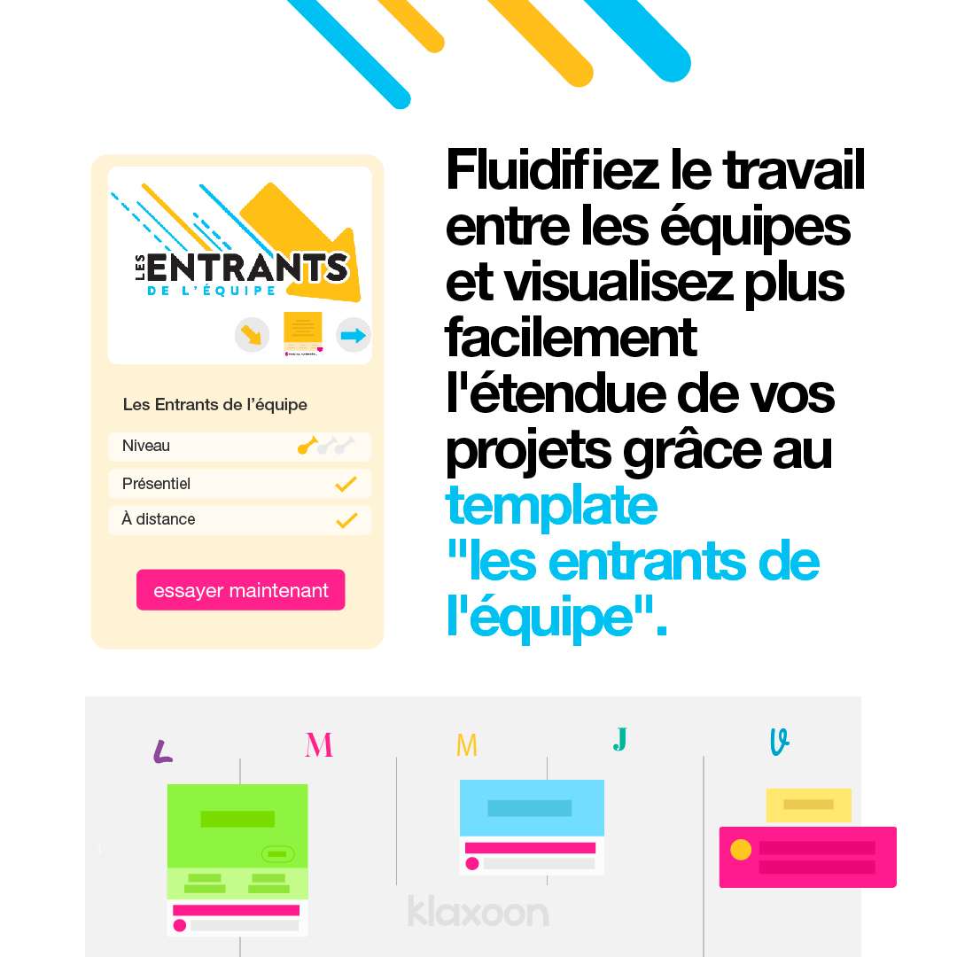 🤔 Le saviez-vous ? Un cadre passe en moyenne 2,8h/jour à lire des mails... Avec le #template Les Entrants, centralisez les demandes entrantes et suivez leur évolution pour réduire les mails et éviter les oublis ! Découvrez-le ici 👉 klax.co/3q9nBob #asynchrone