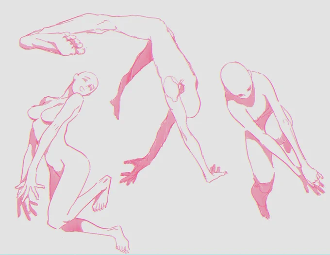 just wanted to draw some silly bodies