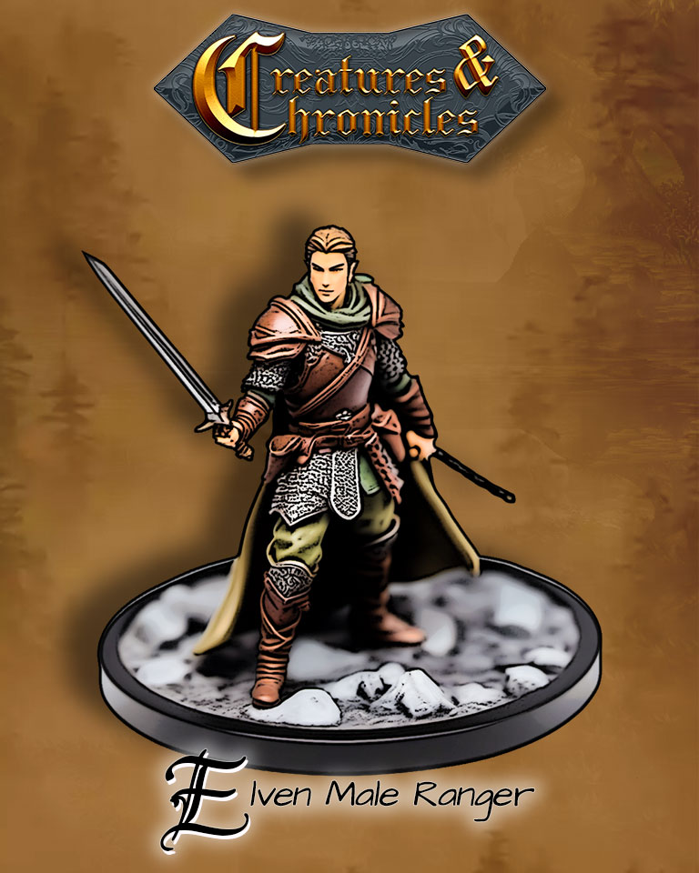CreaturesChrons's tweet photo. In the heart of the Elven Kingdom, a figure steps forth from the shadows, graced by the kiss of moonlight. Meet our newest figures in #CreaturesAndChronicles - the Elven Ranger in stunning high-definition!
#FridayUpdate #ElvenRanger #HDModel #RPG #DnD https://t.co/O7pOd1vVkb