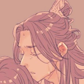 しばらく落描きすらできるかわからないので、心を乱されている藍湛をまとめて置いておく。魏嬰のせいで藍湛の表情が崩れる…大好物です。