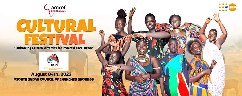 Im looking at the similarity of my cultural attire 🇷🇼 and that of my sisters in 🇸🇸. I will be there at the "Cultural Festival" to support the young people. 

"Embracing Cultural diversity for Peaceful coexistance"