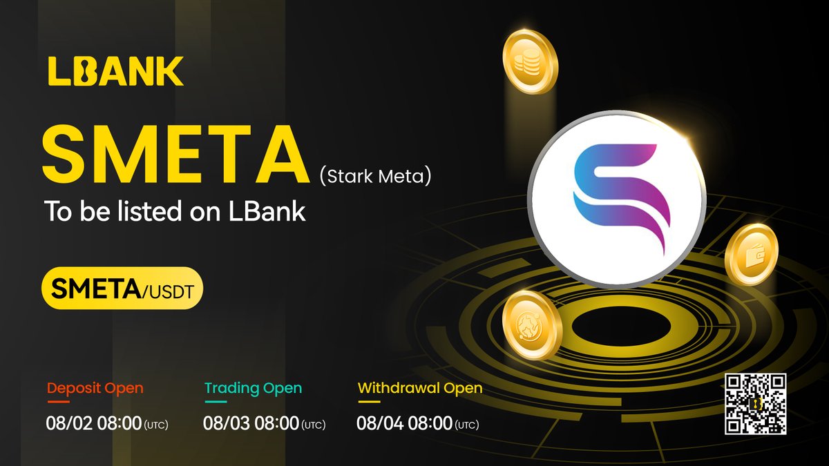 LBank_Exchange's tweet photo. 🗽New #listing

🌠 $SMETA (starkmeta) will be listed on LBank！@Starkmetagame

Starkmeta is a Singapore-based startup game company that successfully integrated generative AI (ChatGPT) with Unreal Engine 5 and Web3 metaverse games for the first time.

❤Details: https://t.co/Hi5AQKDdLF