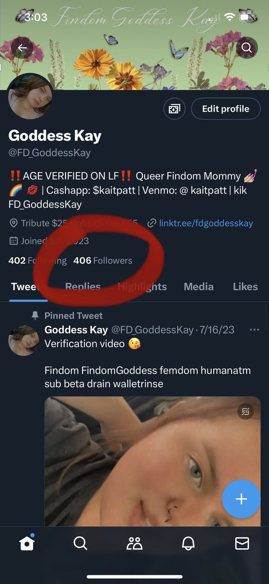 FD_GoddessKay's tweet photo. I hit 400 and didn’t even realize it! You know what to do..
🎊🥳Celebration sends 🥳🎊

$4 $40 $400 $4000 

Findom femdom finsub Paypig whalesub https://t.co/3b3lLLIalg