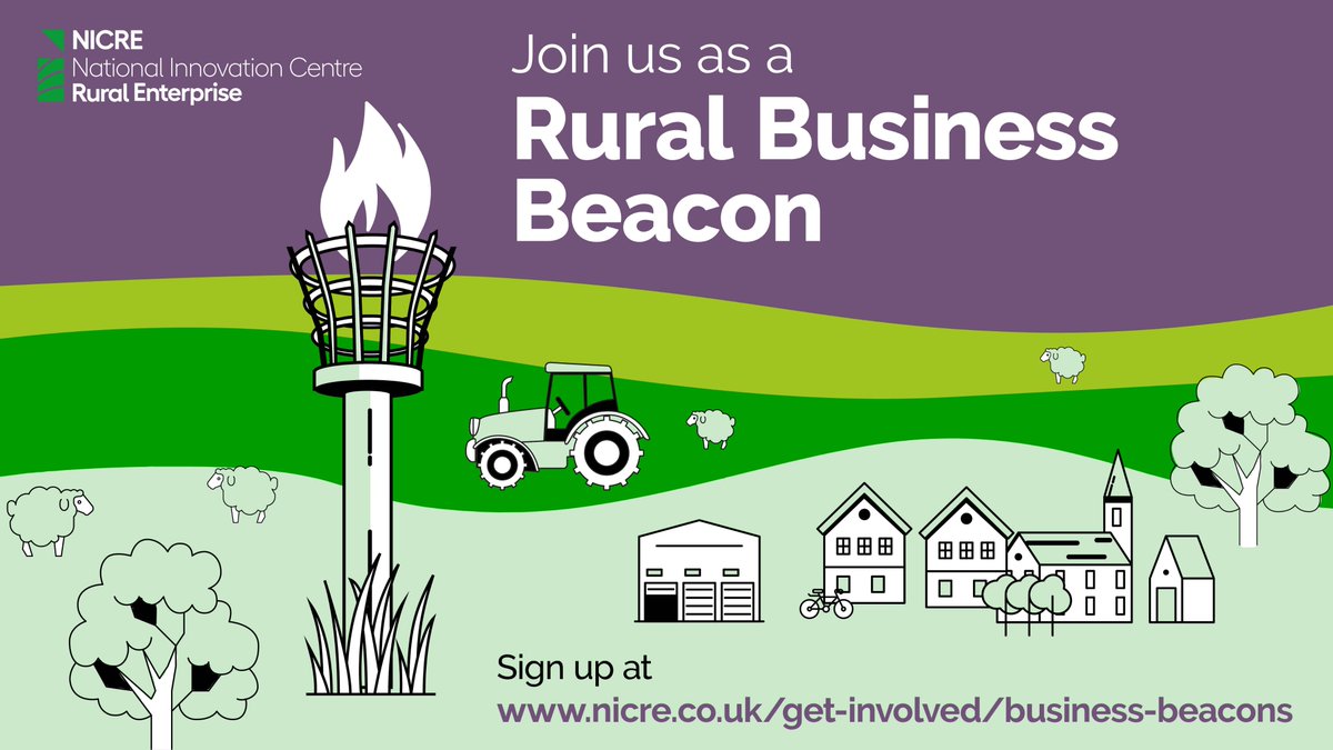 Northumberland Small Business Service (@nlandsmall) on Twitter photo Have you heard of <a href="/NICRErural/">National Innovation Centre for Rural Enterprise</a> ?
Join them as a Rural Business Beacon and share your views on issues affecting rural businesses and your challenges and experiences to help shape our research and make us more relevant!
Find out more at:
nicre.co.uk/get-involved/ business-beacons Have you heard of <a href="/NICRErural/">National Innovation Centre for Rural Enterprise</a> ?
Join them as a Rural Business Beacon and share your views on issues affecting rural businesses and your challenges and experiences to help shape our research and make us more relevant!
Find out more at:
nicre.co.uk/get-involved/ business-beacons