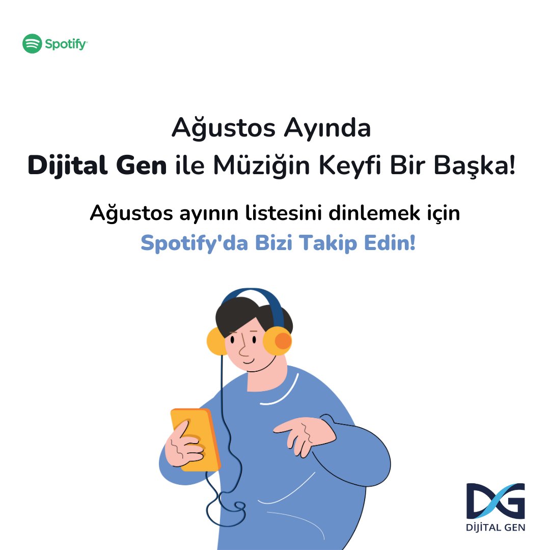 Ağustos ayı başlarken müziğin keyfini Dijital Gen'in Spotify listesinde yakalayın! 

Ağustos ayının listesini dinlemek için bizi #Spotify'da takip edin!

🎧 open.spotify.com/playlist/4sqq0…

#spotify #spotifylistesi #yenikeşifler #yazşarkıları