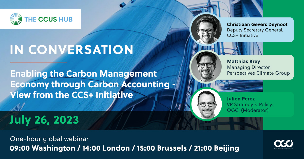 “We need a standardized carbon accounting methodology to serve as a trust-building mechanism for the market scale up we need.”~ Matthias Krey, <a href="/PerspectivesCC/">Perspectives Climate Group</a>
➡️ Watch the webinar here: youtube.com/watch?v=1ntBqq…
➡️ Discover how we are making strides in CCUS: ogci.com/ccus