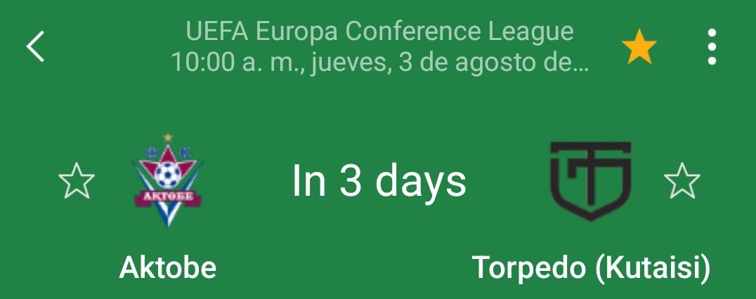 SeleccionK's tweet photo. Este Miercoles continúa la actuación continental para nuestros clubes Kazajo
El @fc_astana en champions y @akimat_ordabasy @aktobe_fc  y @tobol_fc en conferencia
Resultados por el momento
🇰🇿0 ASTANA-DINAMO 4🇭🇷
🇵🇱2 LEGIA-ORDABASY 2🇰🇿
🇰🇿4 AKTOBE-TORPEDO 1🇬🇪
🇰🇿3 TOBOL-BASEL 1🇨🇭 https://t.co/fW4tLhRI7H