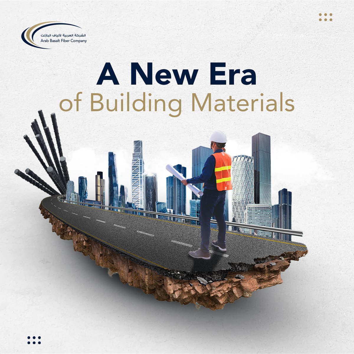 The power of basalt rock, transformed into fibers that outperform traditional materials in strength and flexibility.

Click on the link below to visit our website
arabbasaltfiber.com

#BasaltFiber #FutureOfConstruction #Innovation #EcoFriendlySolutions