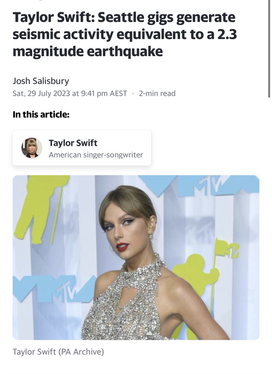 cloud9markets's tweet photo. Taylor Swift should be the president of the US - she has single handedly saved US economy 📈

She is young, energetic , smart and knows how to pull a crowd , she literally caused an earth quake 👇

Get rid of the senile Senators like Mitch McConnell - we need fresh politicians 📈 https://t.co/3xMyGs77dW